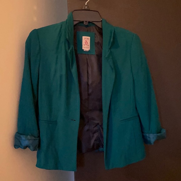 Decree Jackets & Blazers - Turquoise light weight Blazer from Decree Size S